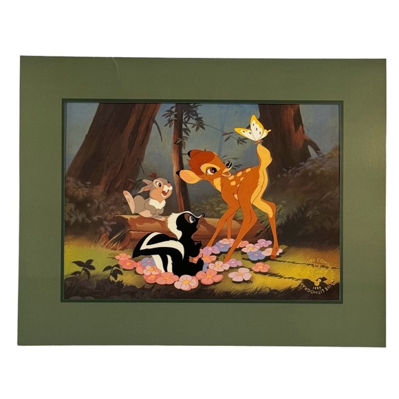 Disney’s Bambi Exclusive Commemorative Lithograph From the year 1997 - Picture 2 of 6